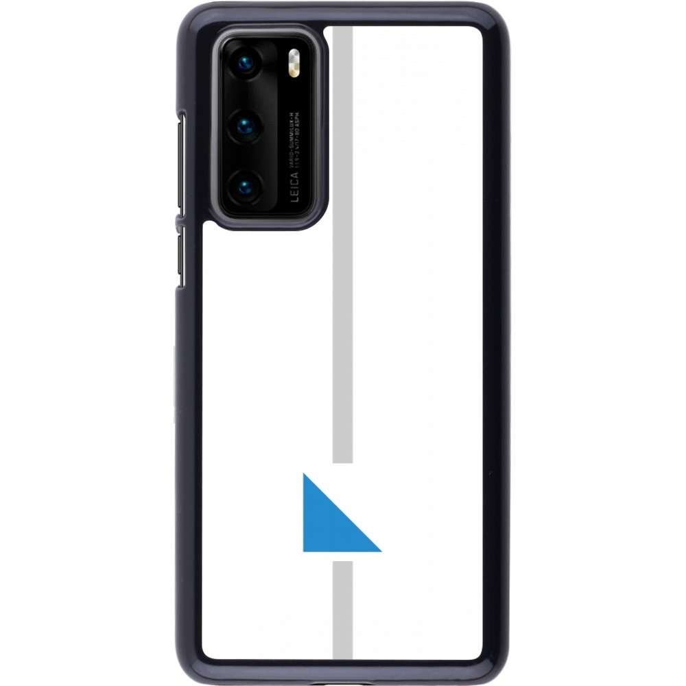 Huawei P40 Case Hülle - Kanton ZH weiss