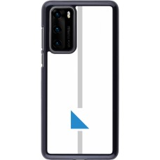 Huawei P40 Case Hülle - Kanton ZH weiss