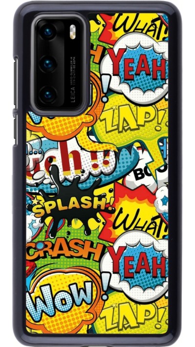 Huawei P40 Case Hülle - Cartoons slogans