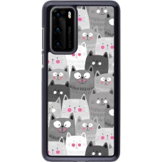 Hülle Huawei P40 - Katzenschwärme