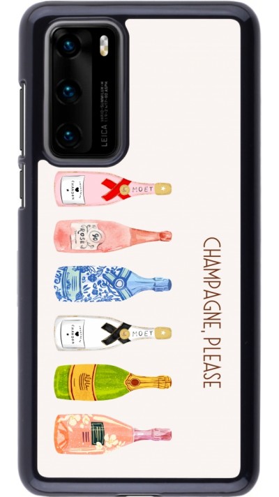 Huawei P40 Case Hülle - Champagne Please
