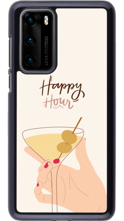 Huawei P40 Case Hülle - Cocktail Happy Hour