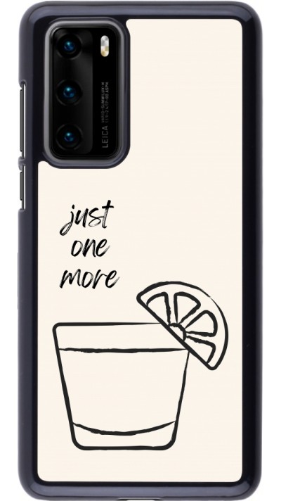 Huawei P40 Case Hülle - Cocktail Just one more