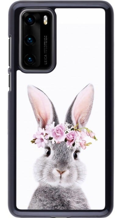 Coque Huawei P40 - Easter 2023 flower bunny