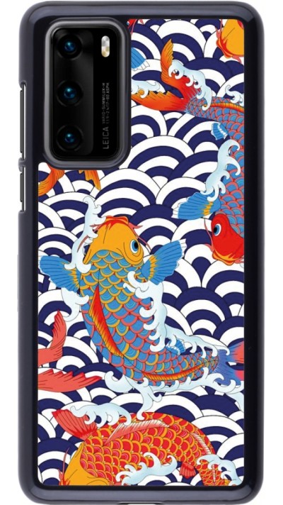 Huawei P40 Case Hülle - Easter 2023 japanese fish
