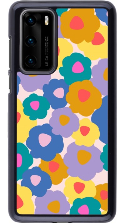 Huawei P40 Case Hülle - Easter 2024 flower power