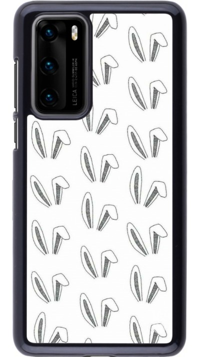 Coque Huawei P40 - Easter 2024 full bunny ears