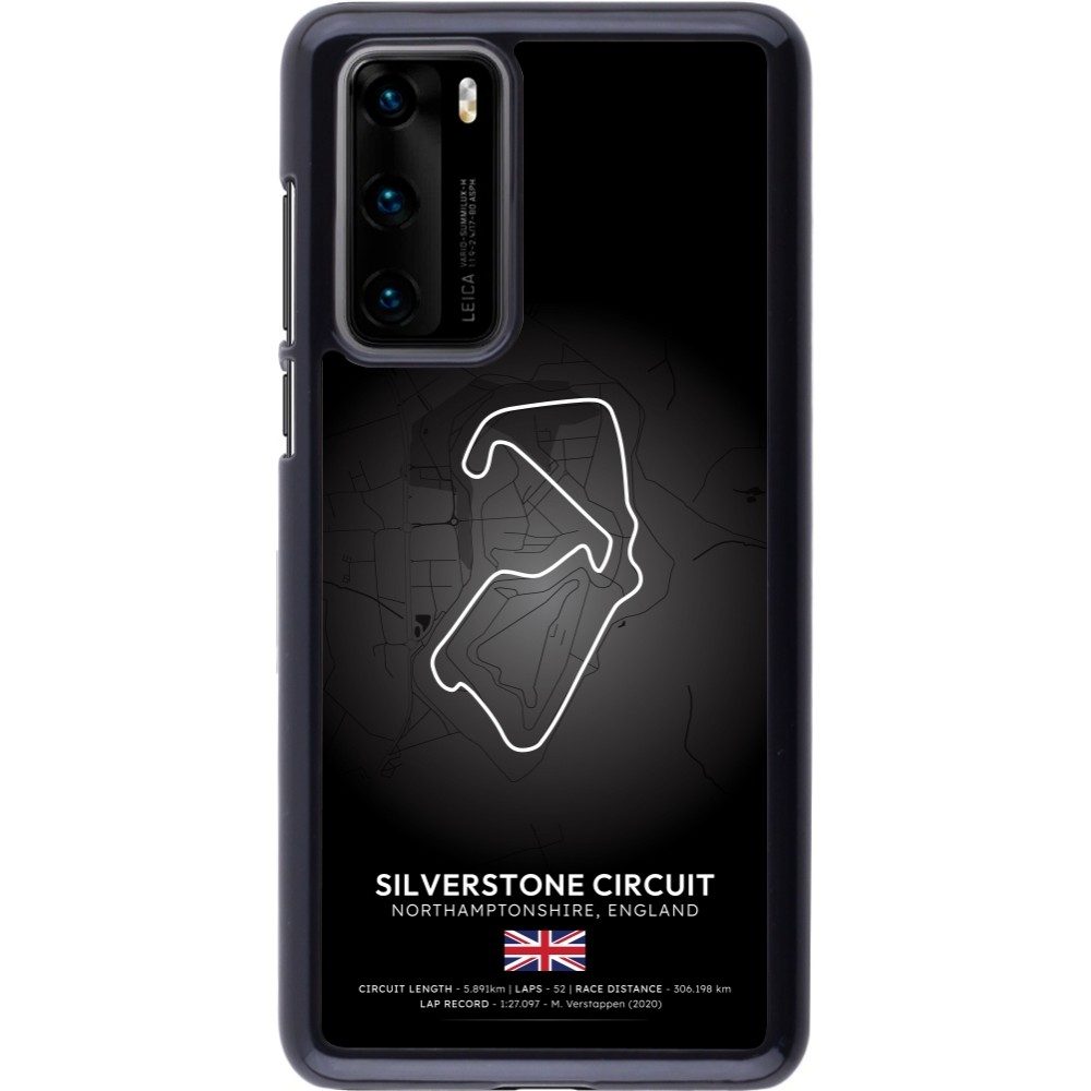 Coque Huawei P40 - F1 Track 2025 Great Britan