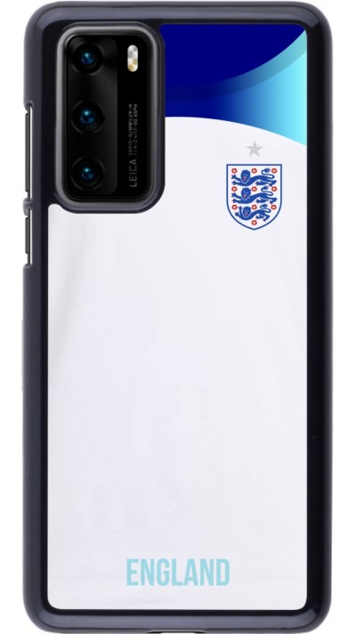 Huawei P40 Case Hülle - England 2022 personalisierbares Fußballtrikot