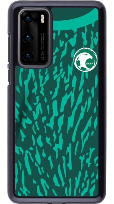 Huawei P40 Case Hülle - Saudi-Arabien 2022 personalisierbares Fussballtrikot