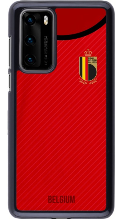 Huawei P40 Case Hülle - Belgien 2022 personalisierbares Fußballtrikot
