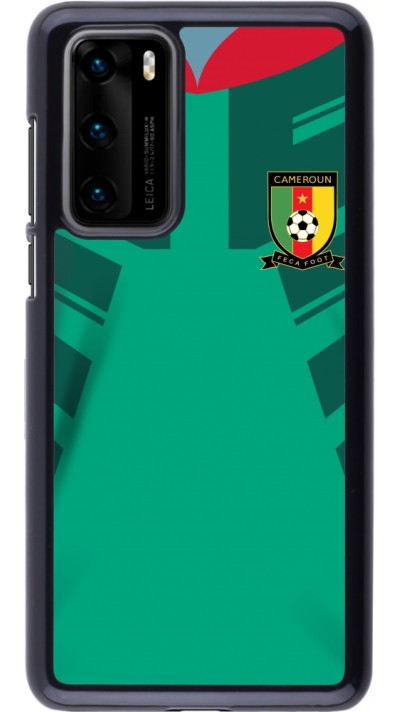 Huawei P40 Case Hülle - Kamerun 2022 personalisierbares Fussballtrikot