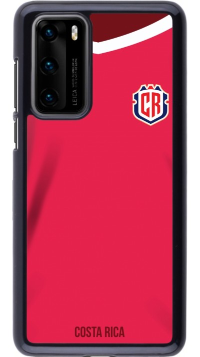 Huawei P40 Case Hülle - Costa Rica 2022 personalisierbares Fussballtrikot