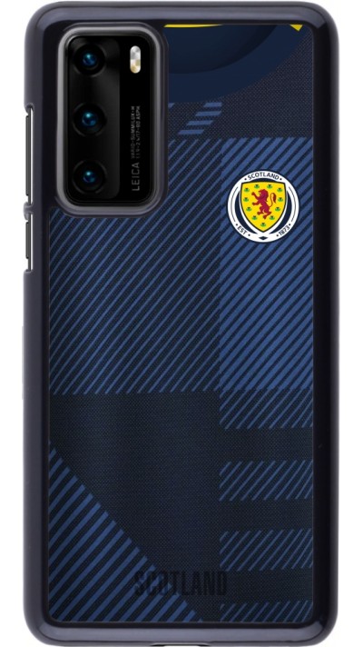 Huawei P40 Case Hülle - Schottland personalisierbares Fussballtrikot