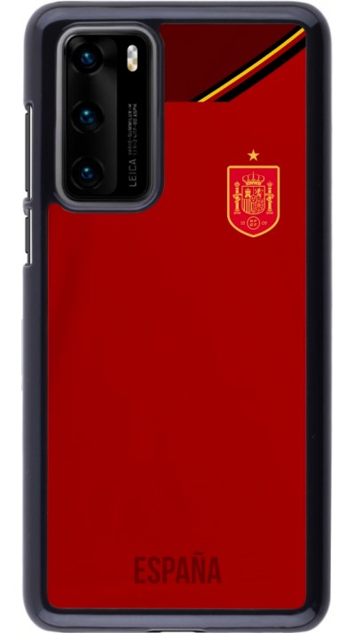 Huawei P40 Case Hülle - Spanien 2022 personalisierbares Fußballtrikot