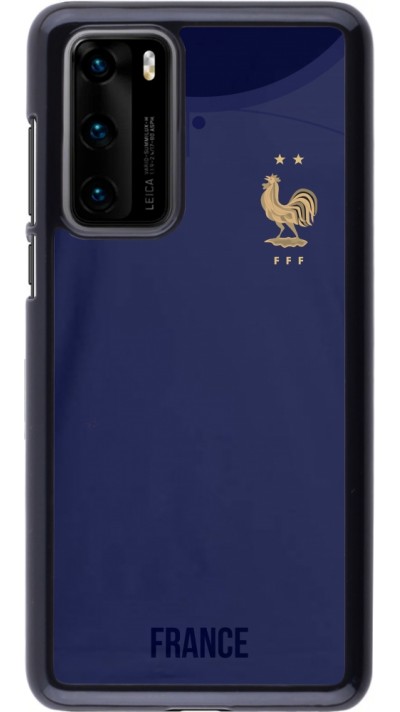 Coque Huawei P40 - Maillot de football France 2022 personnalisable
