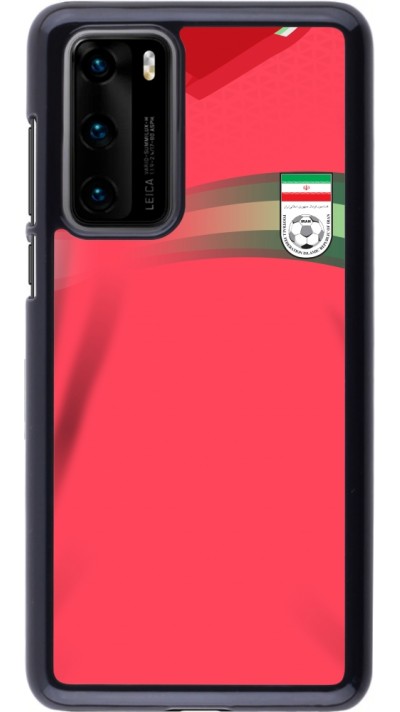 Huawei P40 Case Hülle - Iran 2022 personalisierbares Fussballtrikot