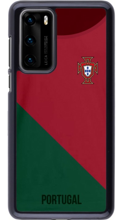 Huawei P40 Case Hülle - Fussballtrikot Portugal2022
