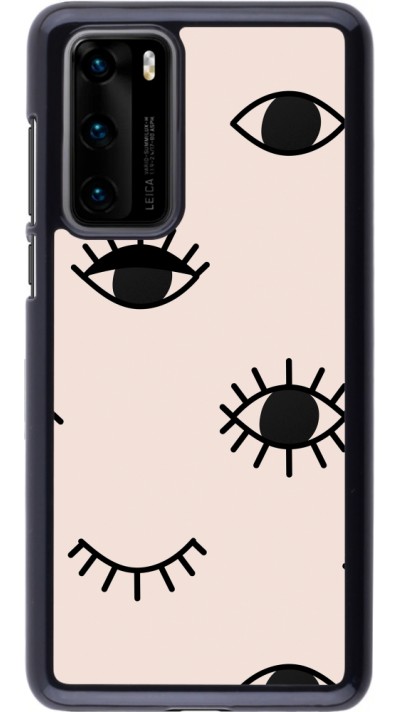 Huawei P40 Case Hülle - Halloween 2023 I see you