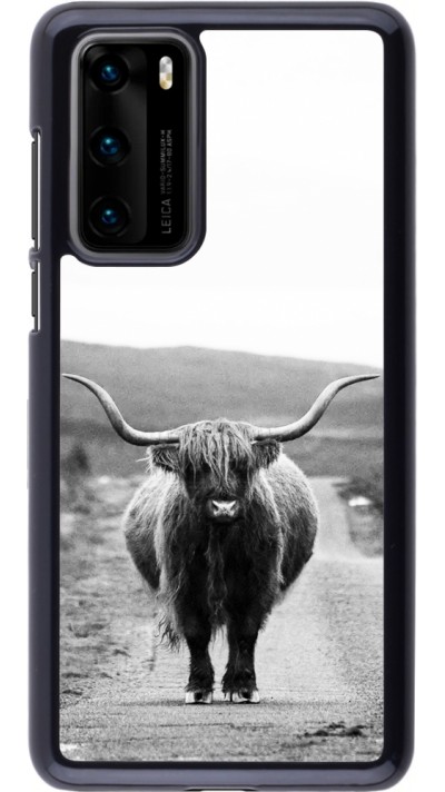 Coque Huawei P40 - Highland cattle