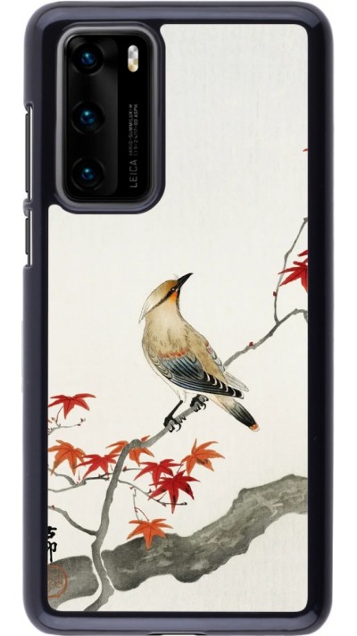 Huawei P40 Case Hülle - Japanese Bird