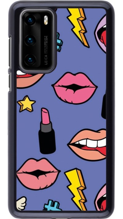 Coque Huawei P40 - Lips and lipgloss