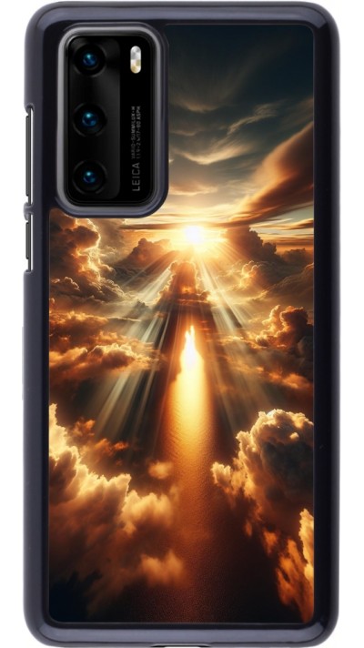 Huawei P40 Case Hülle - Himmelsleuchten Zenit