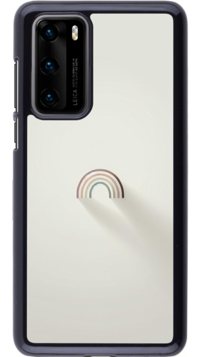 Huawei P40 Case Hülle - Mini Regenbogen Minimal