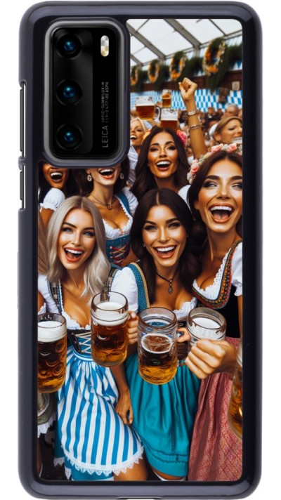 Huawei P40 Case Hülle - Oktoberfest Frauen