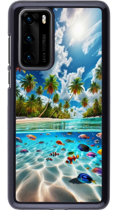 Huawei P40 Case Hülle - Strandparadies