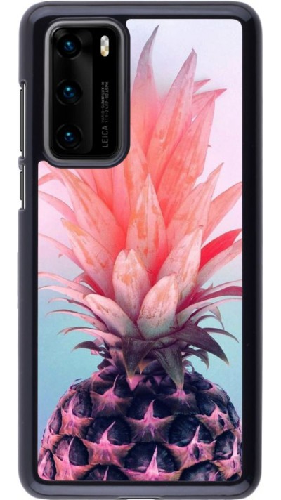 Hülle Huawei P40 - Purple Pink Pineapple