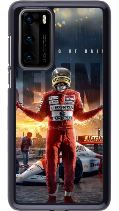 Coque Huawei P40 - Senna The King of Rain