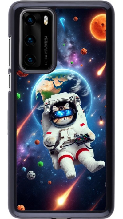 Coque Huawei P40 - VR SpaceCat Odyssey