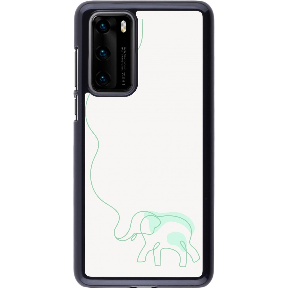Huawei P40 Case Hülle - Spring 23 baby elephant