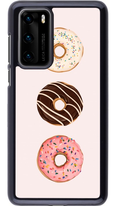 Huawei P40 Case Hülle - Spring 23 donuts