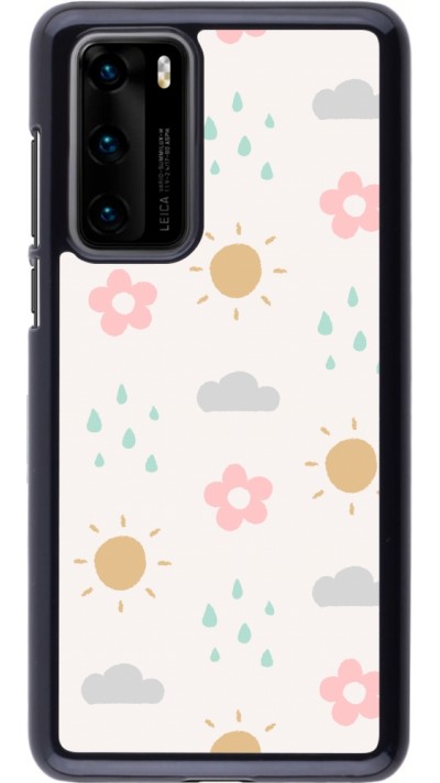 Huawei P40 Case Hülle - Spring 23 weather
