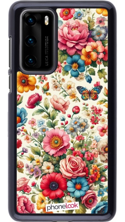 Coque Huawei P40 - Spring 25 printemps fleuri