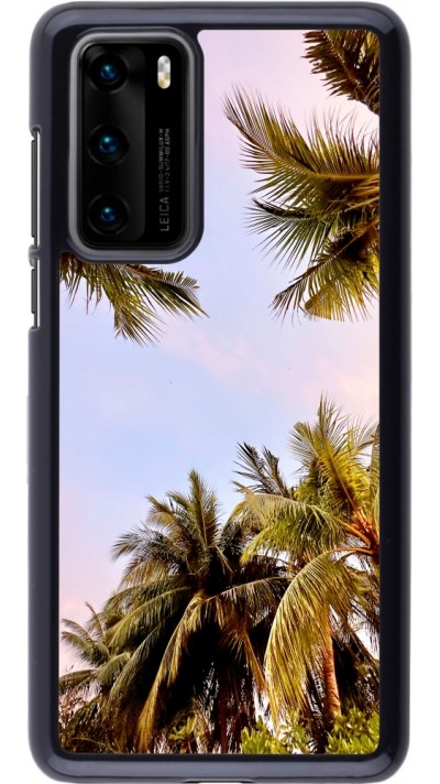Huawei P40 Case Hülle - Summer 2023 palm tree vibe