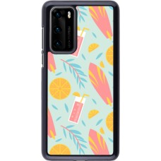 Coque Huawei P40 - Summer 2025 Pattern citron