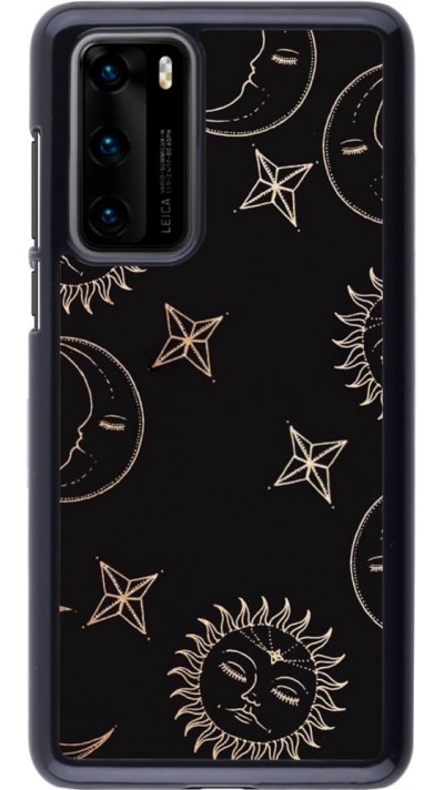Coque Huawei P40 - Suns and Moons