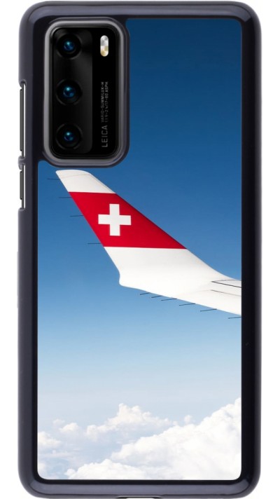 Coque Huawei P40 - Fête Nationale Suisse Sky Swiss Flag