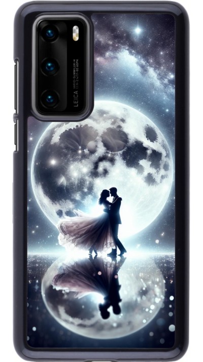 Coque Huawei P40 - Valentine 2024 Love under the moon