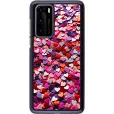 Huawei P40 Case Hülle - Valentin 2025 Konfetti