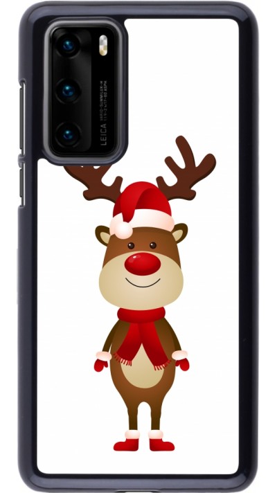 Huawei P40 Case Hülle - Christmas 22 reindeer