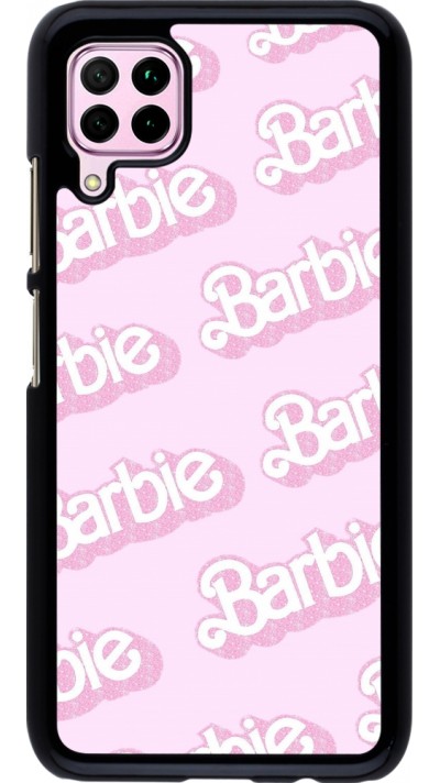 Huawei P40 Lite Case Hülle - Barbie light pink pattern