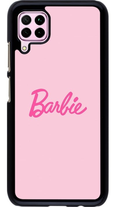 Huawei P40 Lite Case Hülle - Barbie Text