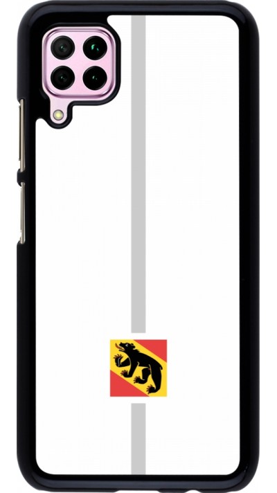 Huawei P40 Lite Case Hülle - Kanton BE weiss