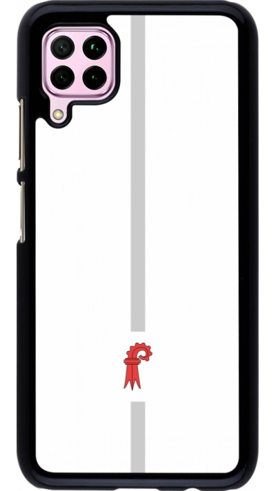 Huawei P40 Lite Case Hülle - Kanton BL weiss