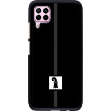 Huawei P40 Lite Case Hülle - Kanton BS schwarz