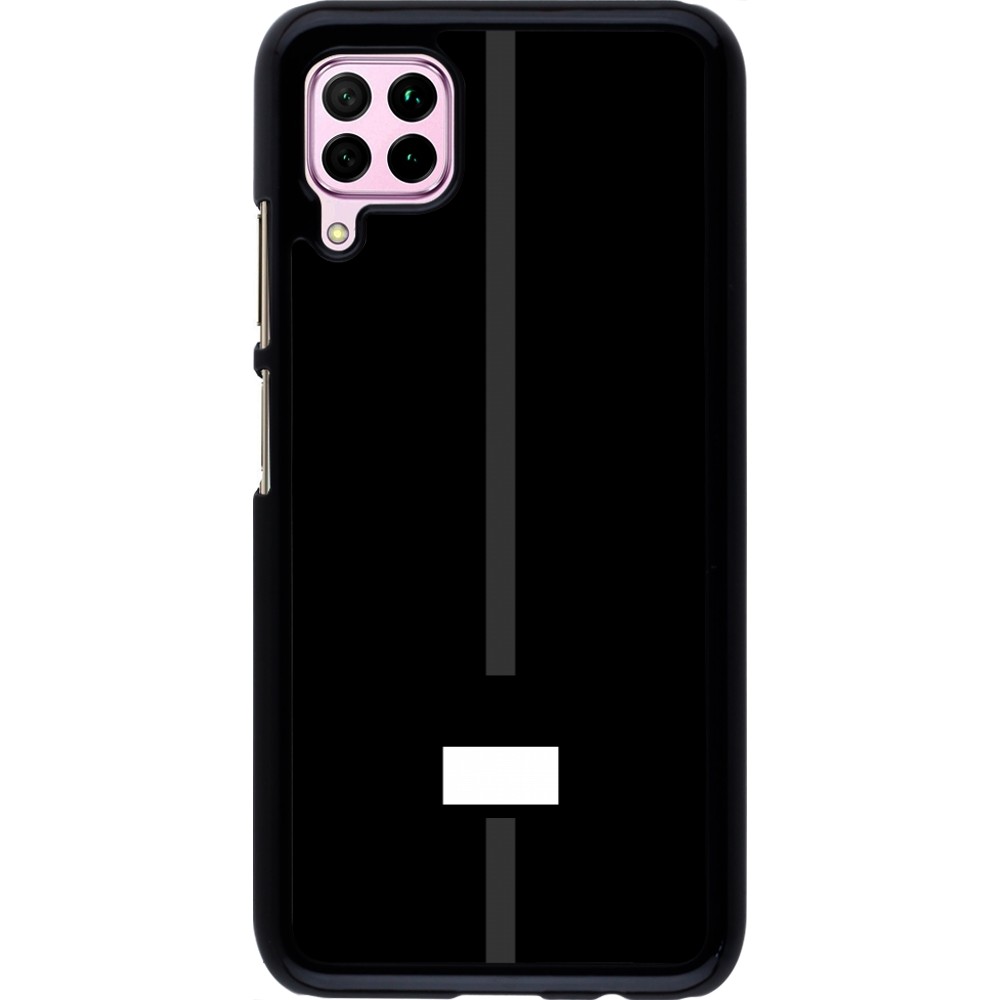 Huawei P40 Lite Case Hülle - Kanton FR schwarz